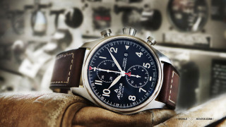 Watch gloved hand wall clocks - albert aublet free wallpaper