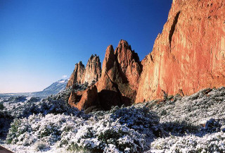 Mountain snow blue sky trees - dennis ashbaugh free wallpaper for desktop