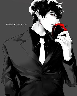 Man suit red apple quote - andrew stevovich free wallpaper