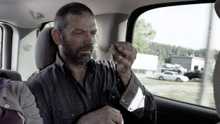 Man smoking car woman backseat - brian chippy dugan free wallpaper