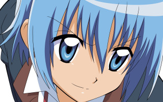 Anime blue hair blue eyes - blue hair free wallpaper