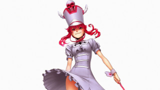 Woman costume cane hat dress - a cane free wallpaper