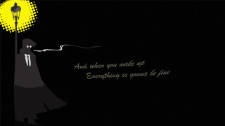 Woman long dress lightbulb quote - a long dress holding free wallpaper