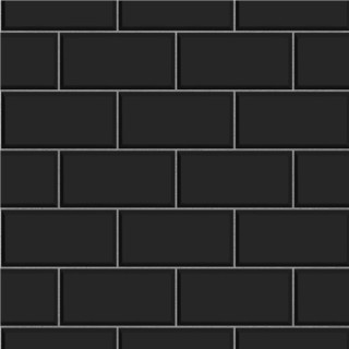 Black brick wall white border - symbolism free wallpaper