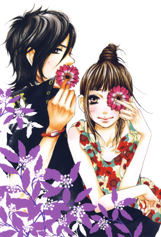 Girls flowers hair hand face - the other girl free wallpaper