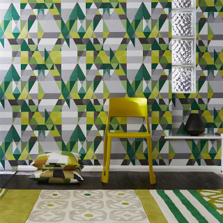 Geometric abstract cubist patterns argyle - a cubist painting free wallpaper