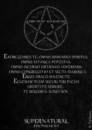 Black white poster pentagramus symbol - poster free wallpaper