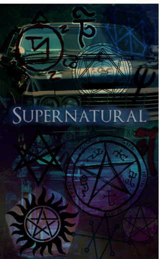 Supernatural car pentagramus hood gothic - a car free wallpaper