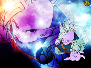 Dragon man space stars blue - akira toriyama free wallpaper