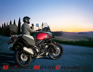 Man motorcycle sunset countryside road - a sunset behind free wallpaper