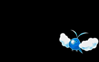 Blue bird white wings cloud - white wing free wallpaper