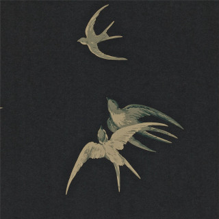 Birds flying night sky away - night time free wallpaper
