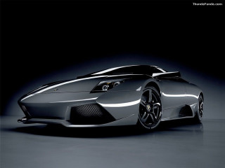 Silver sports car dark room 52 - a silver sports car free wallpaper for desktop