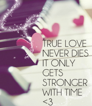 Piano hearts love quote never - allen tupper true free wallpaper
