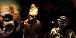 Clowns demon faces painted demon - painted free wallpaper