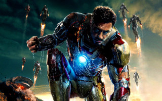 Man suit glowing light chest - other man free wallpaper