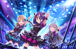 Anime girls stage crowd stadium 2 - a crowd of people free wallpaper