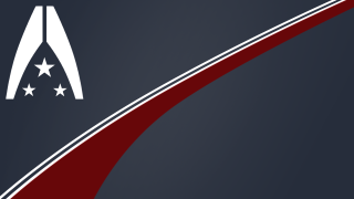 Red blue background star letter - wpa free wallpaper