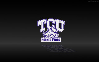 Black background tcu logo horse 2 - andries stock free wallpaper