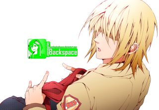 Blonde green background black red - a person free wallpaper for desktop