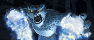 Cartoon demon character yellow eyes - a big mouth free wallpaper