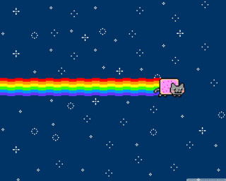 Cat rainbow game screen bottom - wallpaper free wallpaper