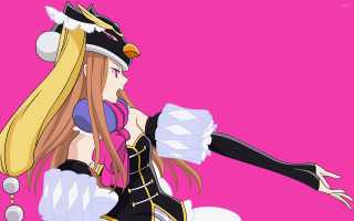 Woman costume blonde hair black - a costume free wallpaper