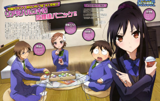 Girls table food menu asian - asian character free wallpaper
