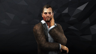 Bloody man face arm neck - a bloody face free wallpaper