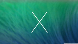 Green blue background x symbol - text free wallpaper