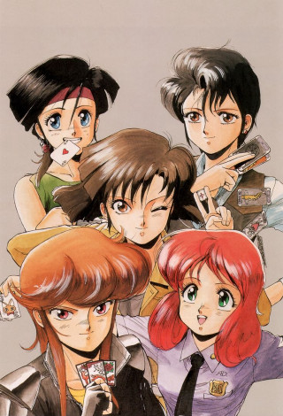 Anime characters group photo cat 2 - his shoulder free wallpaper