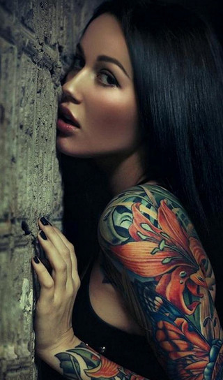 Woman tattoos arms image artistic - tattoo free wallpaper