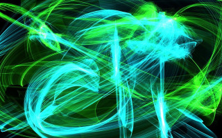 Green blue abstract background flower - abstract background free wallpaper