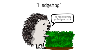 Hedge speech bubble hegeog mine - figurativism free wallpaper