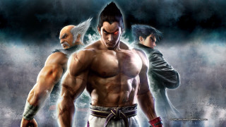 Man two muscles dark background - baiōken eishun free wallpaper for desktop