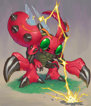 Cartoon craola league flaming sword - helmet free wallpaper