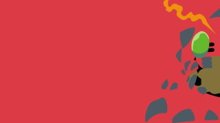 Cartoon character green eye red - anton fadeev free wallpaper