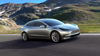 Silver car driving road mountains 2 - a silver car free wallpaper