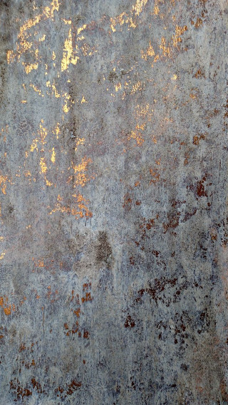 Gray gold wall black cat - texture free wallpaper