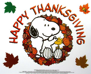 Snoopy thanksgiving card dog duck - card free wallpaper
