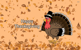 Turkey top hat happy thanksgiving - happy free wallpaper