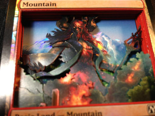 Mountain dragon card image back - a picture of a mountain free wallpaper