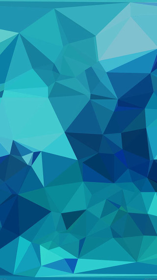 Blue abstract background low poly - low free wallpaper