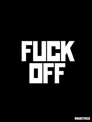 Black white logo flick off - video art free wallpaper