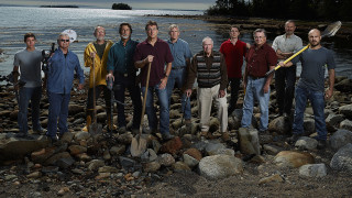 Men standing rocky beach body - a paddle free wallpaper