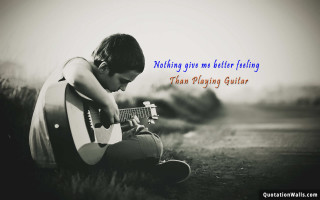 Young man playing guitar quote - a young man free wallpaper