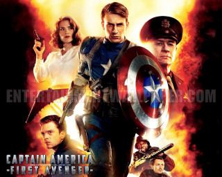 Captain america first avenger movie - movie poster free wallpaper