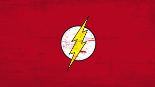Red background yellow white flash - lightning free wallpaper