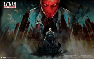 Batman red mask man suit - a red mask free wallpaper