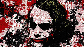 Bearded man red background words - a pop art painting free wallpaper